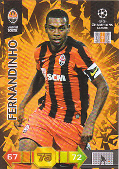 Fernandinho Shakhtar Donetsk 2010/11 Panini Adrenalyn XL CL #306